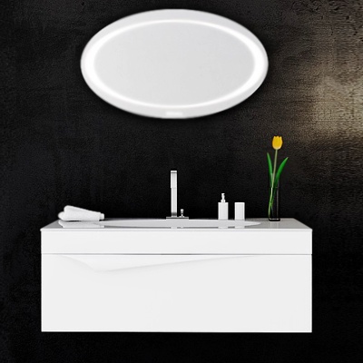 Тумба под раковину Aqwella Clarberg Papyrus 100 PAP0110 подвесная Белая