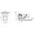Унитаз Vitra D-Light 5910B003-1086 подвесной без сиденья