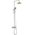 Душевая система Frap F243 Хром Белая