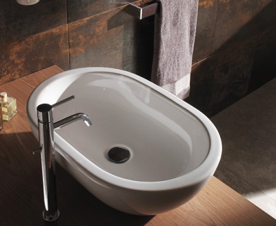 Раковина Globo Forty3 SC012 bianco lucido