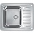 Кухонная мойка Alveus Galeo 62 1128552 Нержавеющая сталь