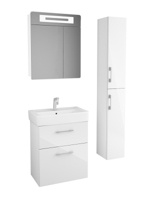 Тумба под раковину Alvaro Banos Valencia máximo 70 подвесная Белый лак