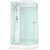 Душевая кабина Domani-Spa Delight 128 L 120x80 DS01D128LLWM00 профиль Белый задние стенки Белые