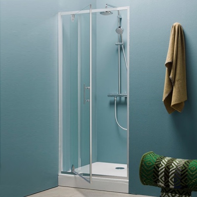 Душевая дверь в нишу Kolpa San Q Line TVO/S 80 Хром