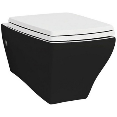 Унитаз Artceram Jazz JZV001 01 50 подвесной Черно-белый