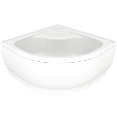 Акриловый поддон для душа Bas Корса 90x90 Белый