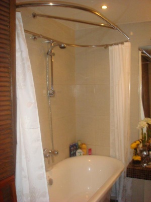 Карниз СанКо круглый нержавеющая сталь