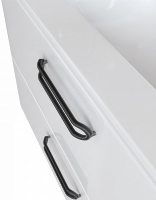 Тумба с раковиной Iddis Brick 80 подвесная Белая