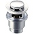Донный клапан Raiber RLST-58 click-clack Хром