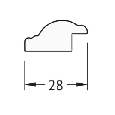 Зеркало Evoform Definite 58х58 Сосна