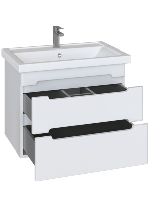 Комплект мебели для ванной San Star Адель 70 172.1-1.4.1.+7000UF+175.1-2.4.1. подвесной Белый