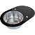 Кухонная мойка ZorG Glass GL-5077-OV-BLACK Черный / Хром