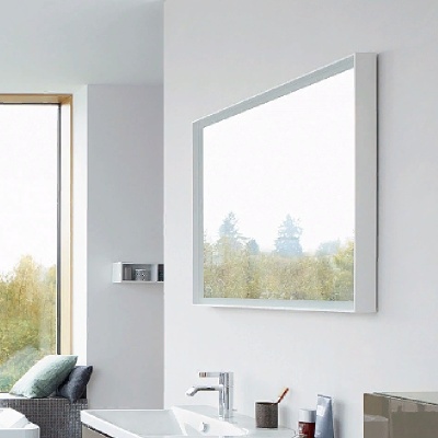 Зеркало Duravit L-Cube 80 с подсветкой Белое