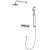 Душевая система D&K Goethe Hessen DA1385641 Хром