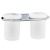 Стакан для зубных щеток WasserKRAFT Kammel K-8328D двойной Хром Стакан для зубных щеток WasserKRAFT Kammel K-8328D двойной Хром