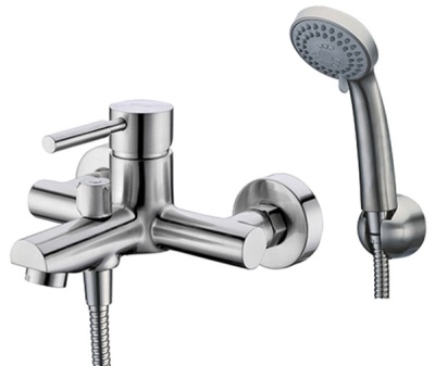 Смеситель для ванны WasserKRAFT Wern 4201 Хром матовый