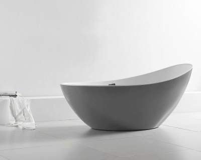 Акриловая ванна Abber AB9233G 184х79 без гидромассажа