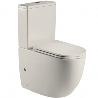 Унитаз компакт WeltWasser Merzbach 001 MT-BG 10000003727 Бежевый матовый с бачком и сиденьем Микролифт