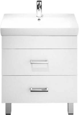 Тумба с раковиной Iddis Custo 70 Белая