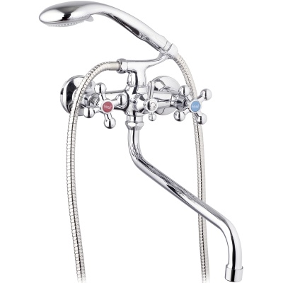 Смеситель для ванны G-Lauf QTZ7-B856 универсальный Хром