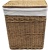 Корзина для белья WasserKRAFT Ammer 45x33x52 WB-370-L с крышкой Коричневая Корзина для белья WasserKRAFT Ammer 45x33x52 WB-370-L с крышкой Коричневая
