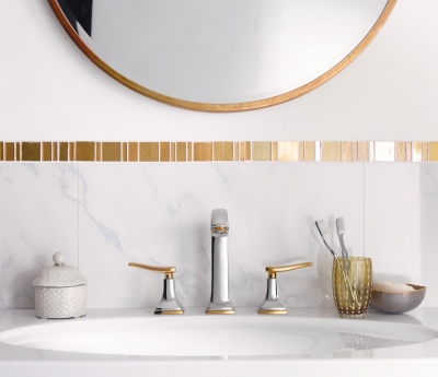 Смеситель для раковины Hansgrohe Metropol Classic 31331090 Хром Золото