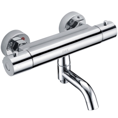 Смеситель для ванны D&K Bayern Potsdam DA2153201 с термостатом Хром
