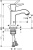 Смеситель для раковины Hansgrohe Metropol Classic 31301090 Хром Золото
