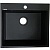 Кухонная мойка Kaiser KMM-5056-Bl-S Black Silver