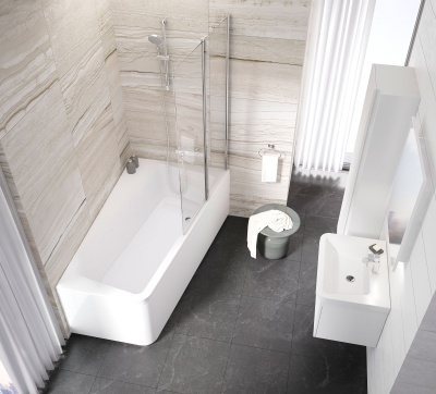 Тумба под раковину Ravak SD 10° 55 белая глянцевая