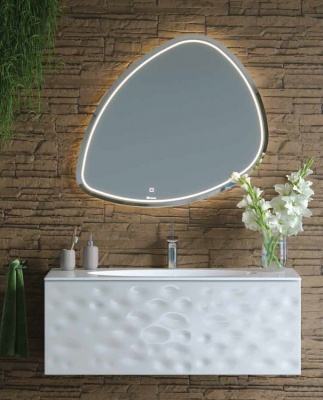 Тумба под раковину Aqwella Clarberg Dune 100 DUN0110 подвесная Белая