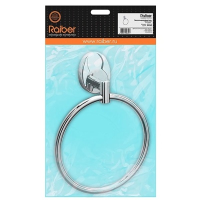 Кольцо для полотенец Raiber R70110 Хром