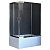 Душевой уголок Royal Bath BP 120х80 RB8120BP-T-CH-R с поддоном профиль Хром стекло прозрачное