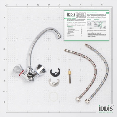 Смеситель для кухни Iddis Praktic Plus PRPSB10i05 Хром Смеситель для кухни Iddis Praktic Plus PRPSB10i05 Хром