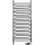 Электрический полотенцесушитель Ника Curve ЛZ (г) Эл. 120x50 Хром