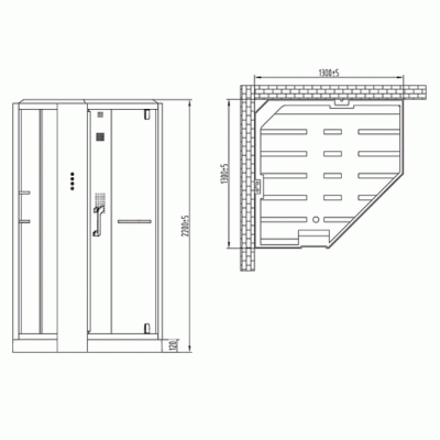 Душевая кабина Orans SR-89106S white 130x130 с баней профиль Белый задние стенки Белые Душевая кабина Orans SR-89106S white 130x130 с баней профиль Белый задние стенки Белые