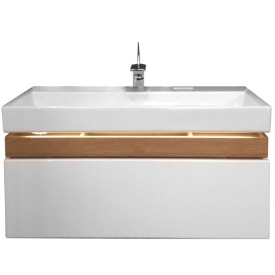 Тумба под раковину Jacob Delafon Terrace 80 EB1186-G1C подвесная Белая глянцевая