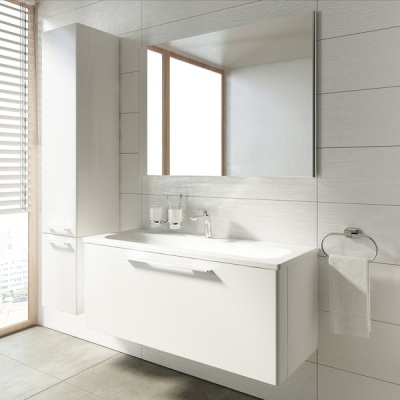 Тумба под раковину Ravak SD Ring 80 подвесная Белая