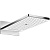 Верхний душ Hansgrohe Rainmaker Select 580 3jet 24001400 Хром Белый