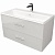 Тумба с раковиной Marka One Elena 80П У96878 подвесная Белый глянец