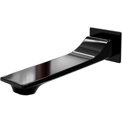 Излив для смесителя WasserKRAFT Glan A175 Черный глянцевый