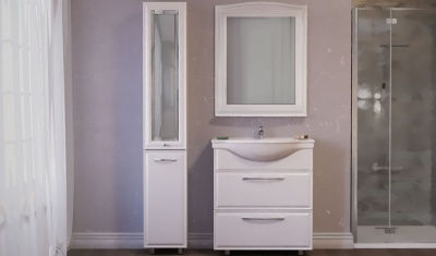 Шкаф пенал Raval Classic 34 Белый