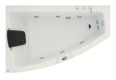 Акриловая ванна Victory Spa Shaula 168 Без системы управления