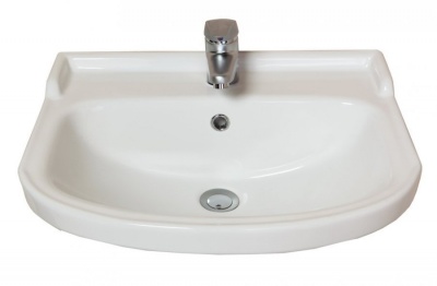 Тумба c раковиной Bellezza Классик 60 1 ящик Белая