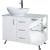 Тумба c раковиной Bellezza Рио 90 L Белая Тумба c раковиной Bellezza Рио 90 L Белая