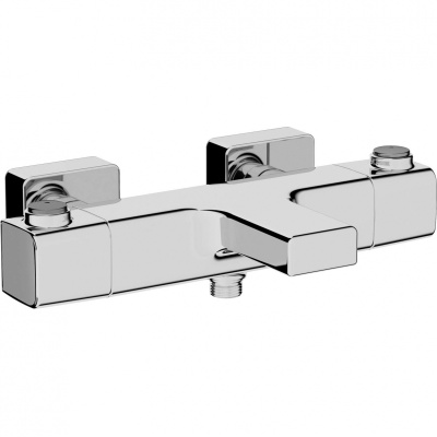 Смеситель для ванны Vitra AquaHeat A47159EXP с термостатом Хром