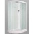 Душевая кабина Bolu Sektors 80х110 BL-110n R профиль Белый стекло прозрачное с художественным рисунком