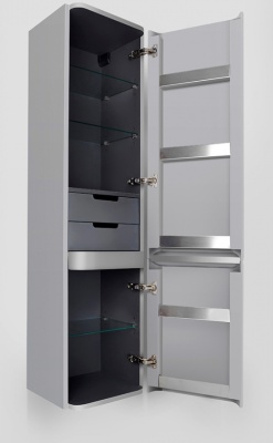 Шкаф пенал AM.PM Sensation 40 R M30CHR0406FG подвесной Серый шелк