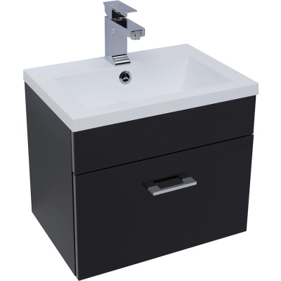 Комплект мебели для ванной Aquanet Верона 50 231054 Черный