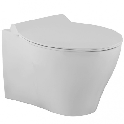 Унитаз Berges Wasserhaus Top Rimless 082123 подвесной с сиденьем Микролифт